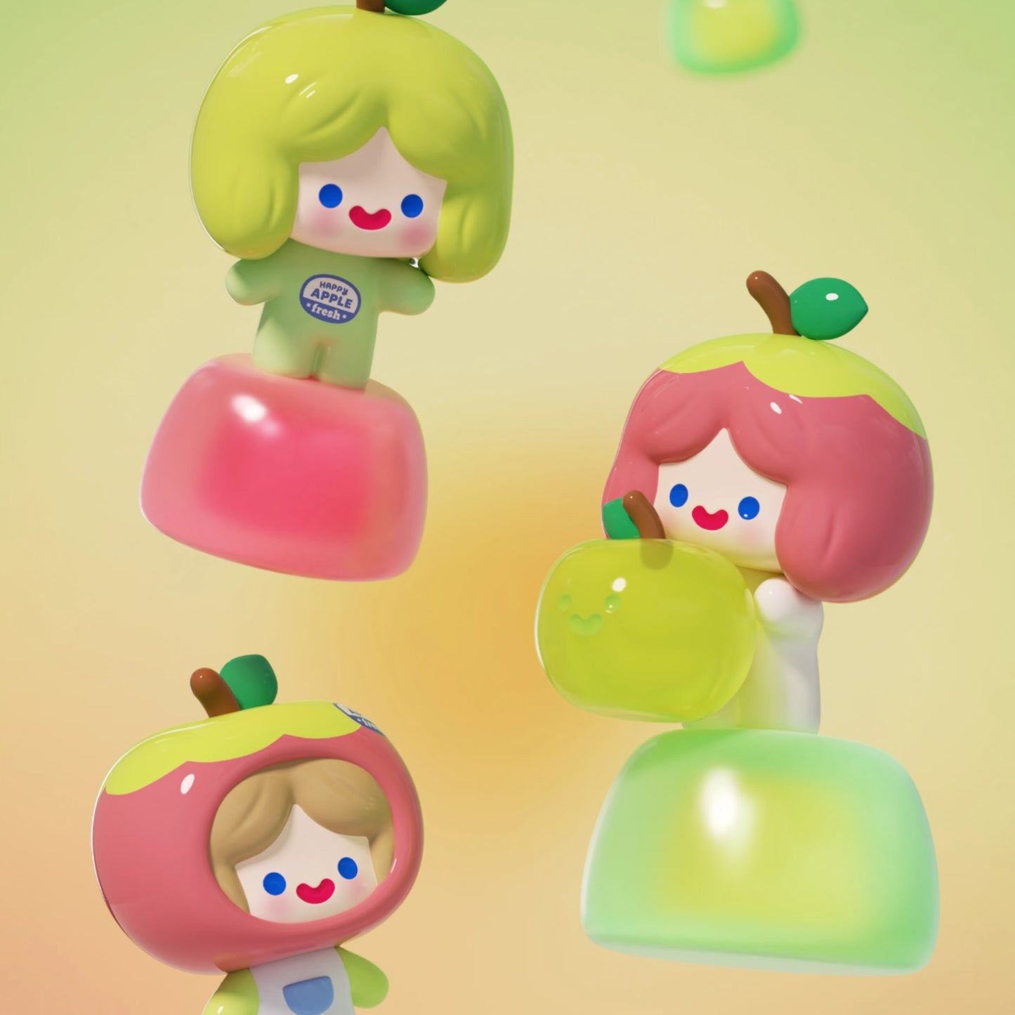 CELL RICO Happy Friends with Me UliUli Series Mini Bean