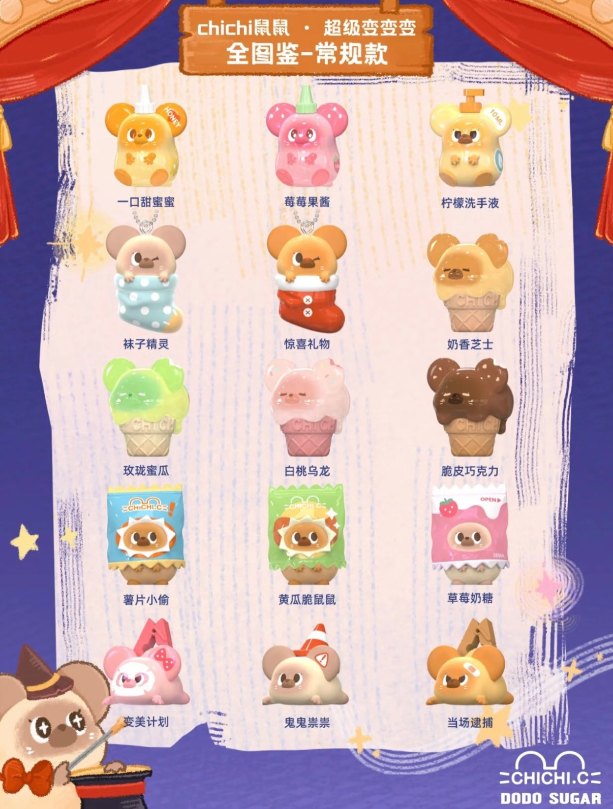 CHICHI- The Magic Show Series Blind Box