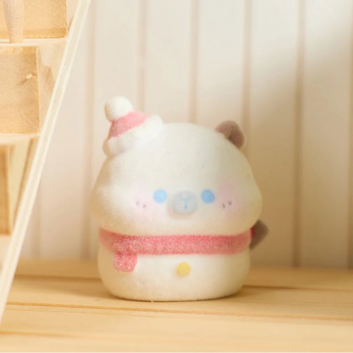 【4bags】Capybara Flocking Mini Bean Series Blind Box