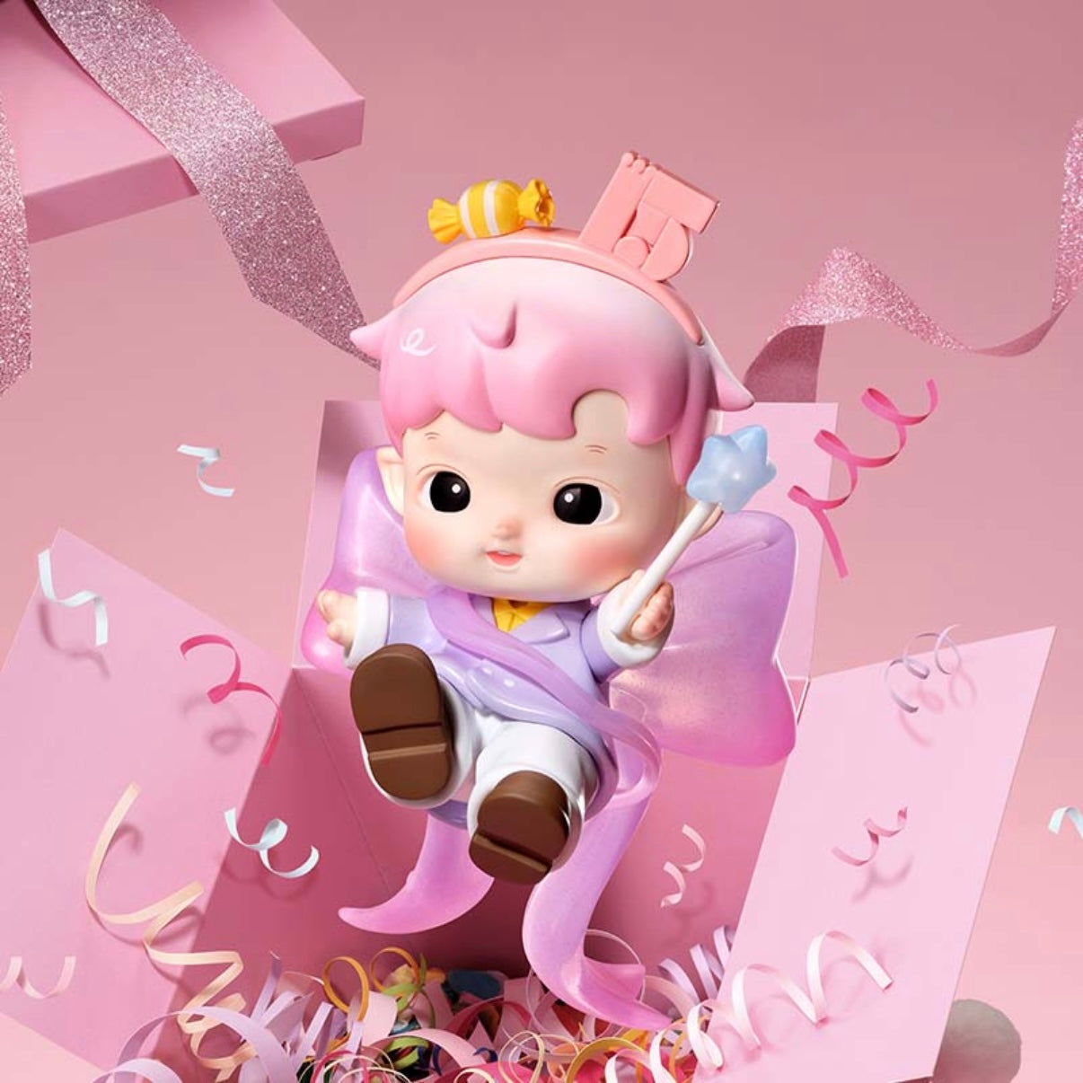 Celebrating the Moment POP MART 15th Anniversary Series Figures