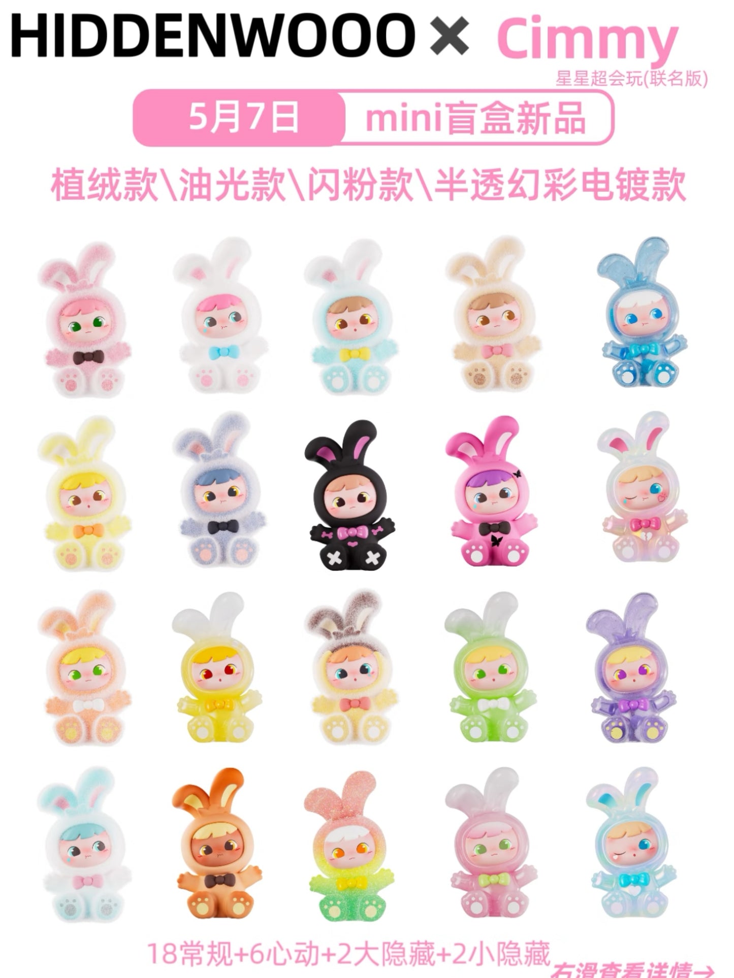 Cimmy Love You Ten Thousand Series Mini Blind Box