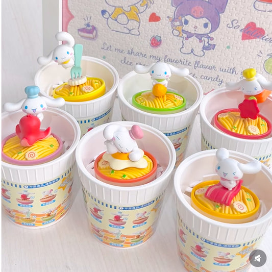 Cinnamoroll Vigorous Instant Noodles Series Blind Box