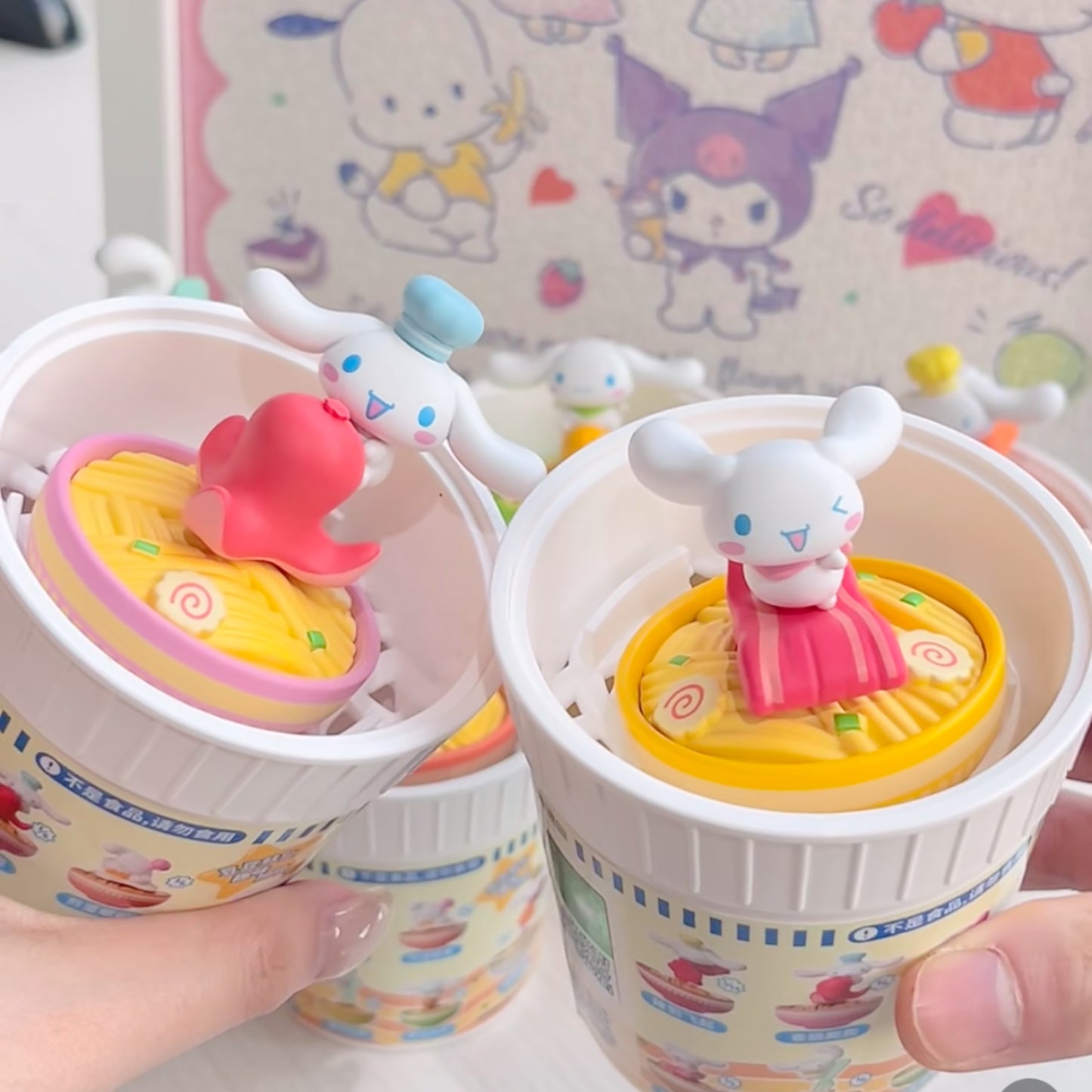 Cinnamoroll Vigorous Instant Noodles Series Blind Box