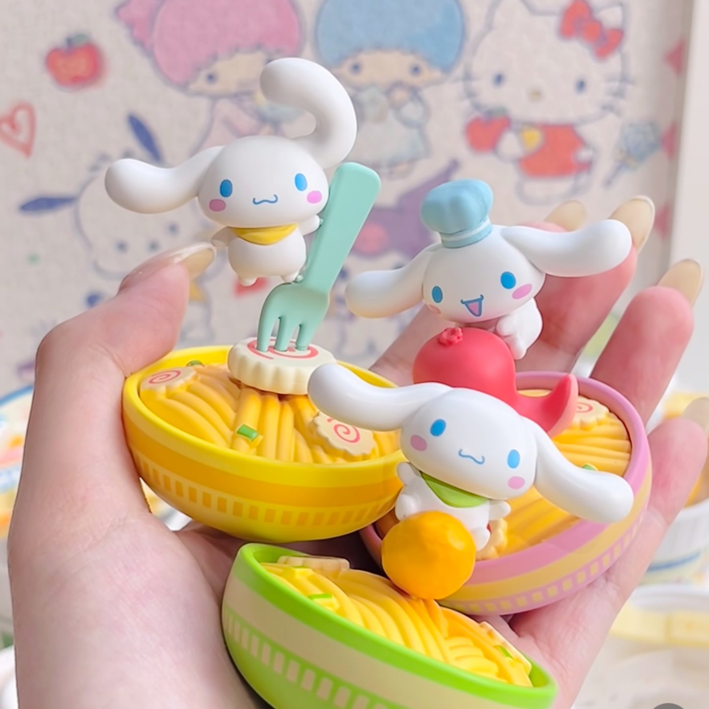 Cinnamoroll Vigorous Instant Noodles Series Blind Box