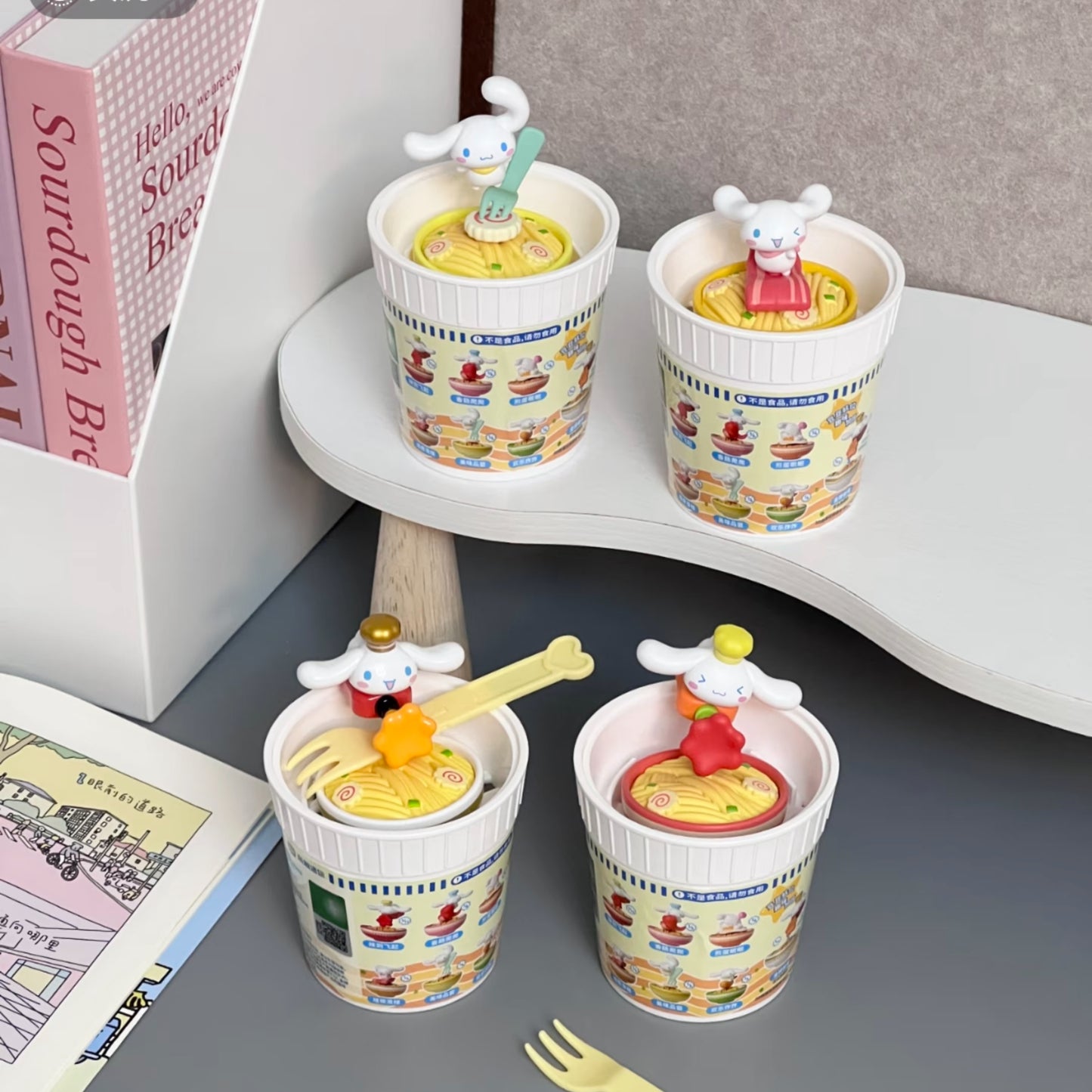 Cinnamoroll Vigorous Instant Noodles Series Blind Box