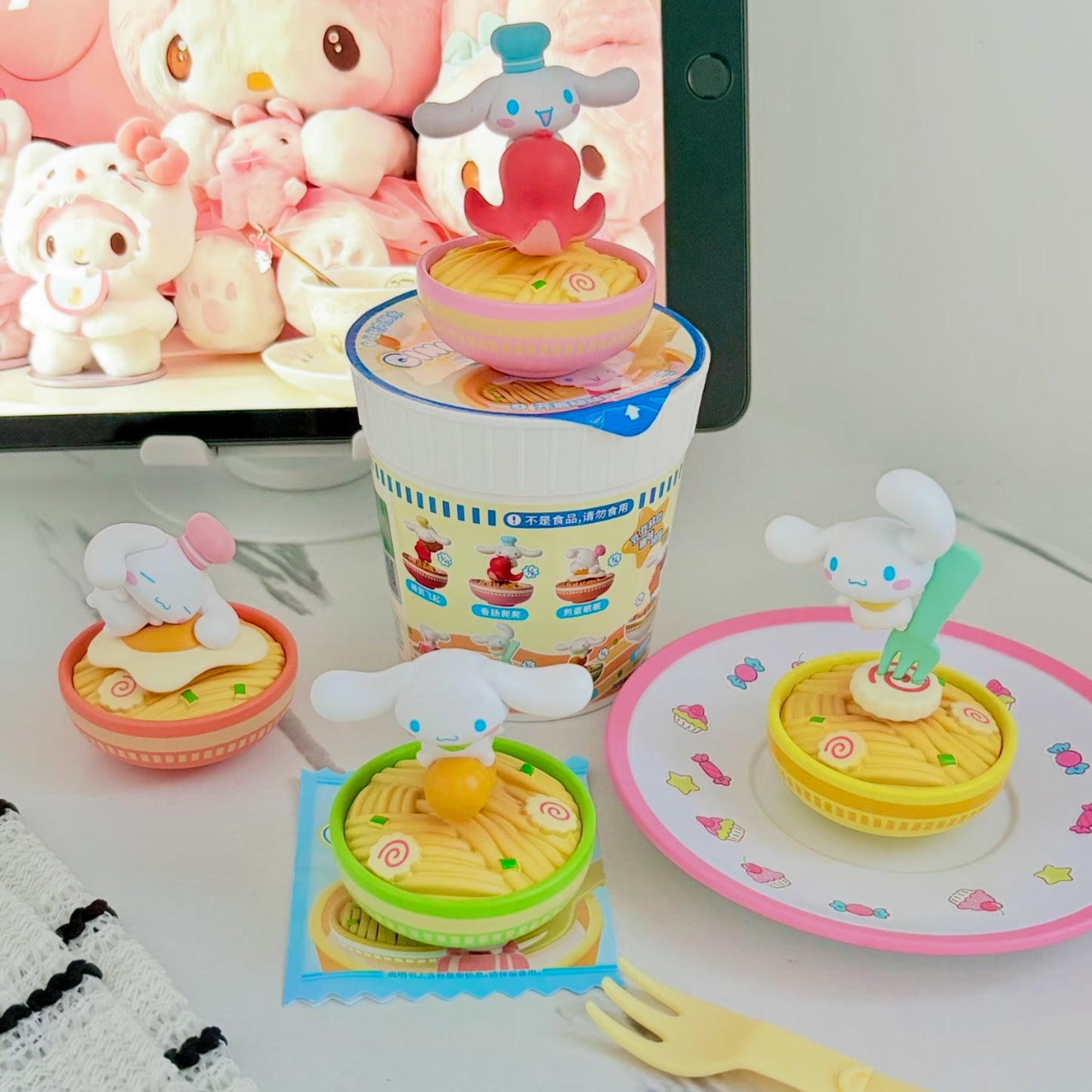 Cinnamoroll Vigorous Instant Noodles Series Blind Box