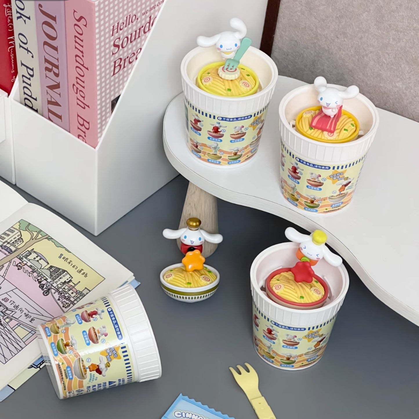 Cinnamoroll Vigorous Instant Noodles Series Blind Box