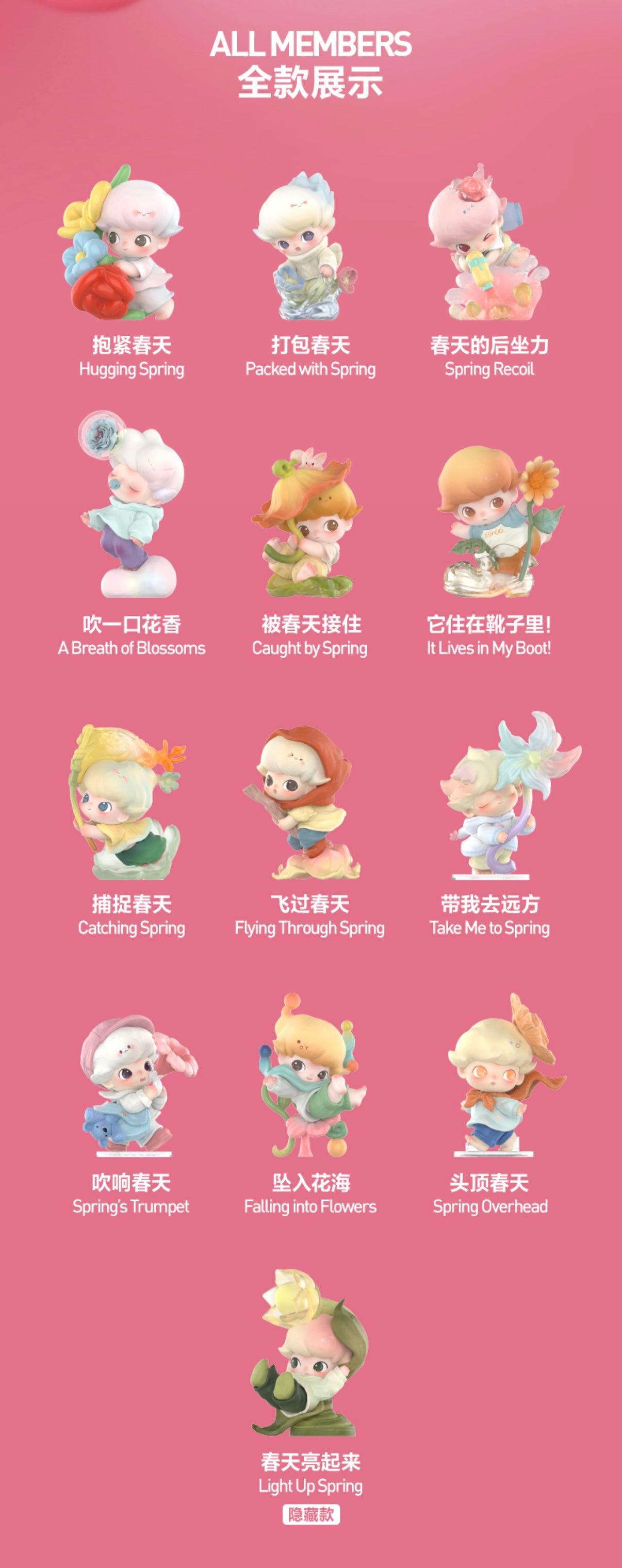 Dimoo Journal of New Life Series PVC Toy Collection