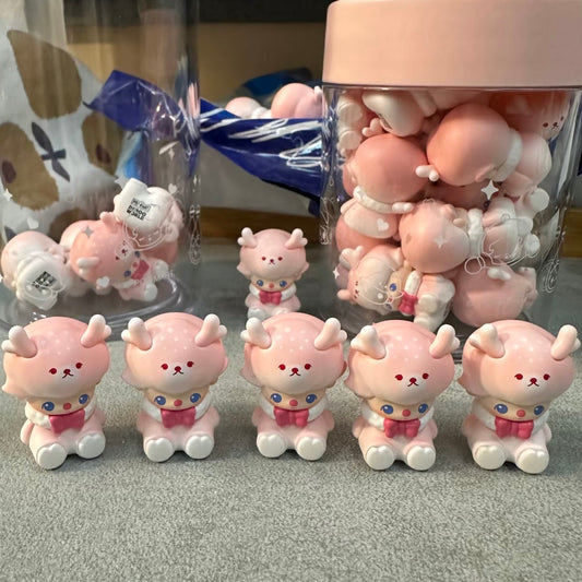 Dimoo Sakura Deer Hongkong-Limited Mini Bean