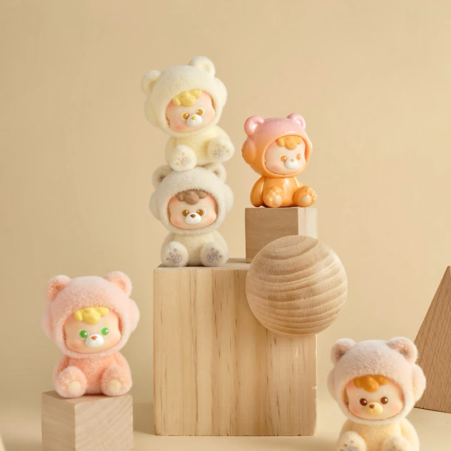 【2boxes】DiuDiu Be Your BB Bears Series Blind Box