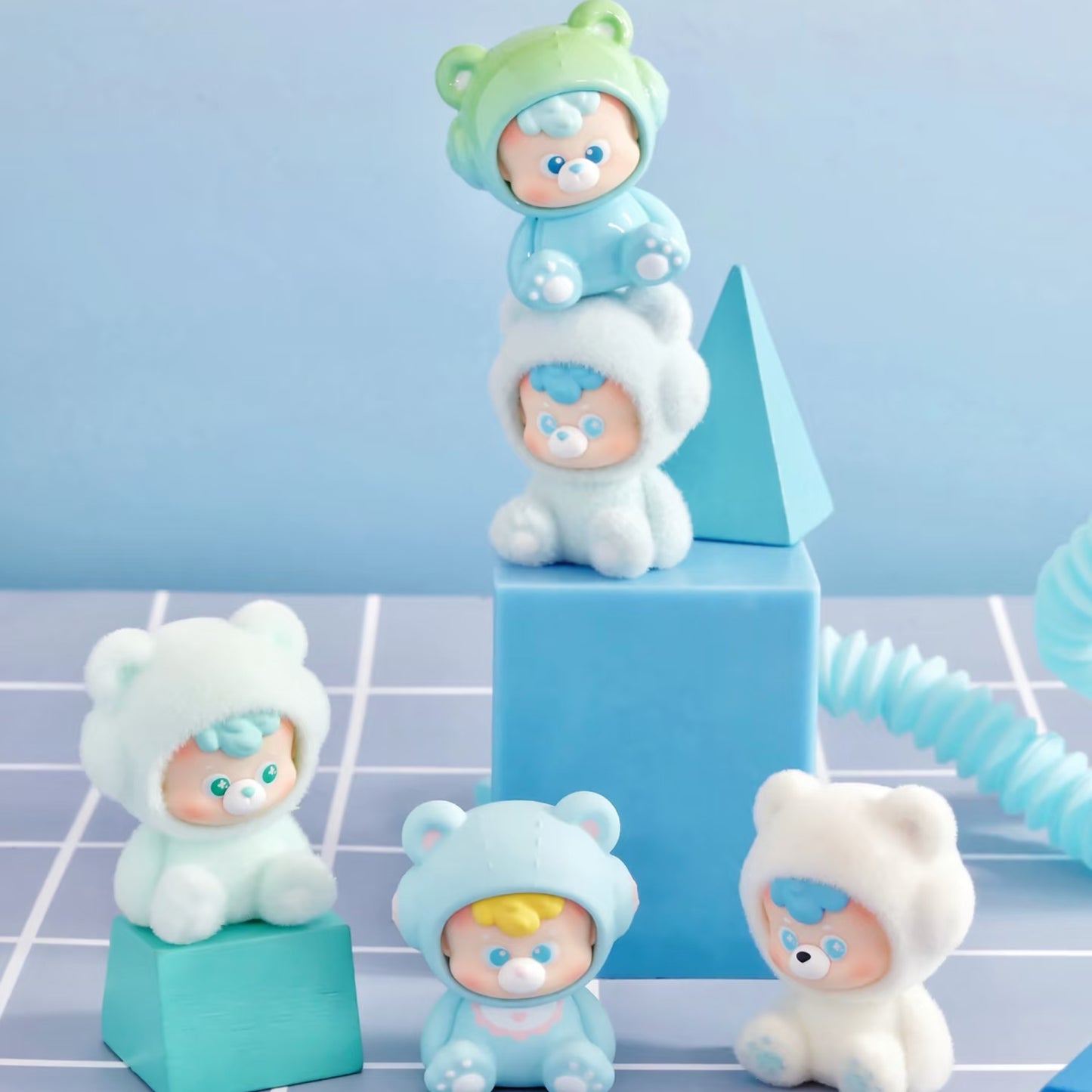 【2boxes】DiuDiu Be Your BB Bears Series Blind Box