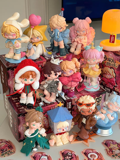 Dora The Wonderful Night Series PVC Toy Collection