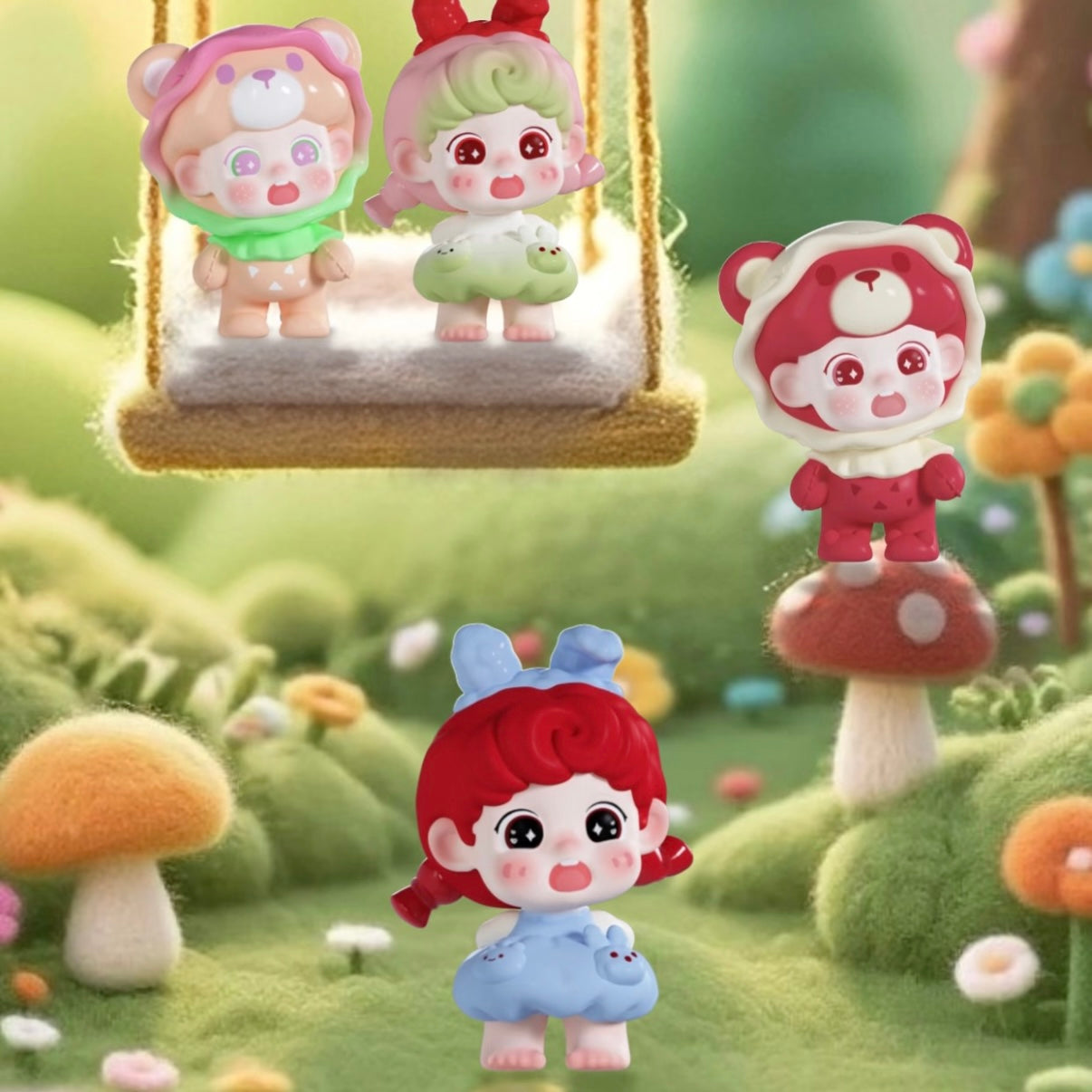 DunDun-Forest Sweetheart Series mini bean