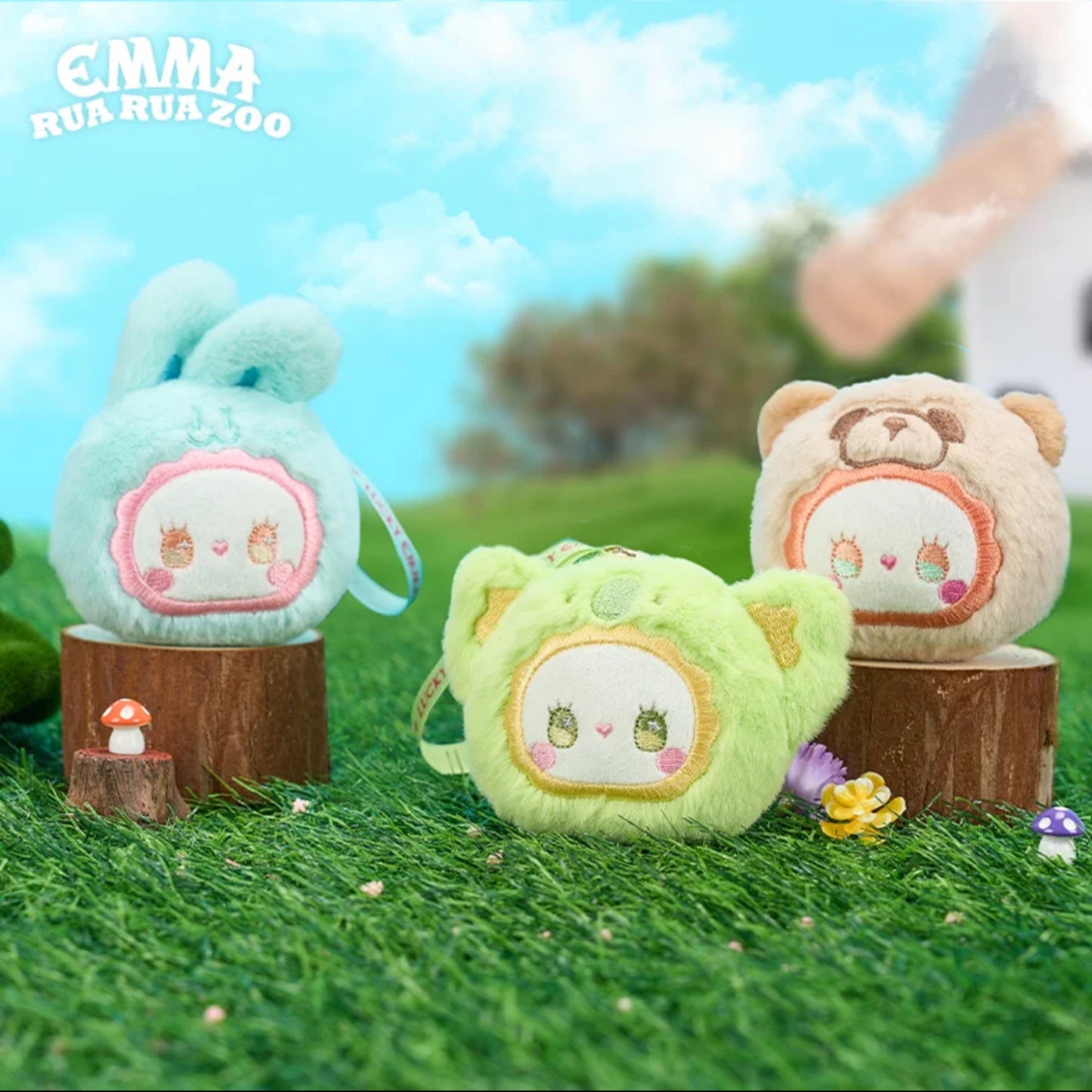 Emma Rua Rua Animal Kingdom Plush【Macaron Colour】 Series Blind Box