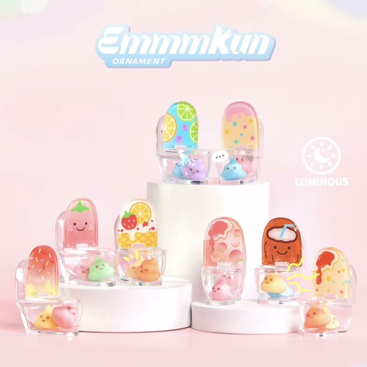 EmmmKun Vitality Fruit Mini Toilet GID Series