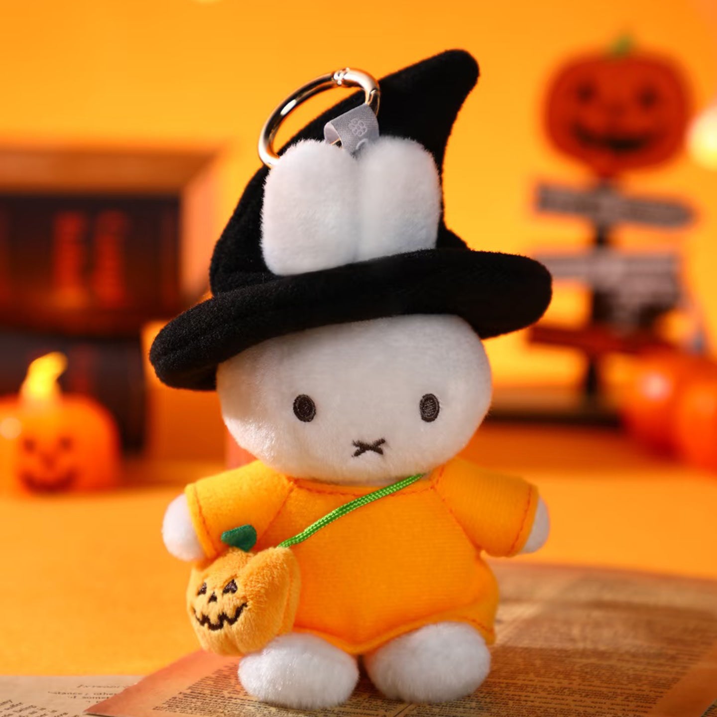 Halloween Miffy Plush Key Chain Pendant