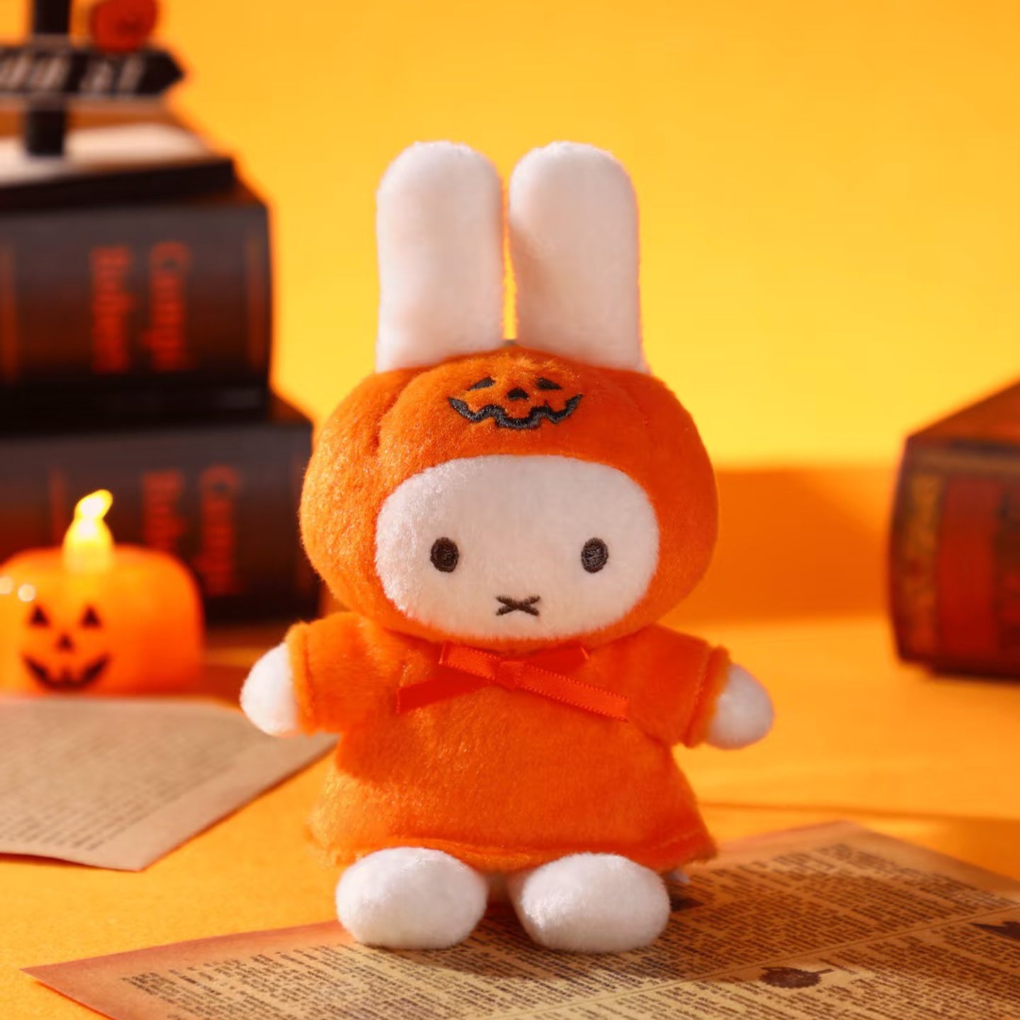 Halloween Miffy Plush Key Chain Pendant