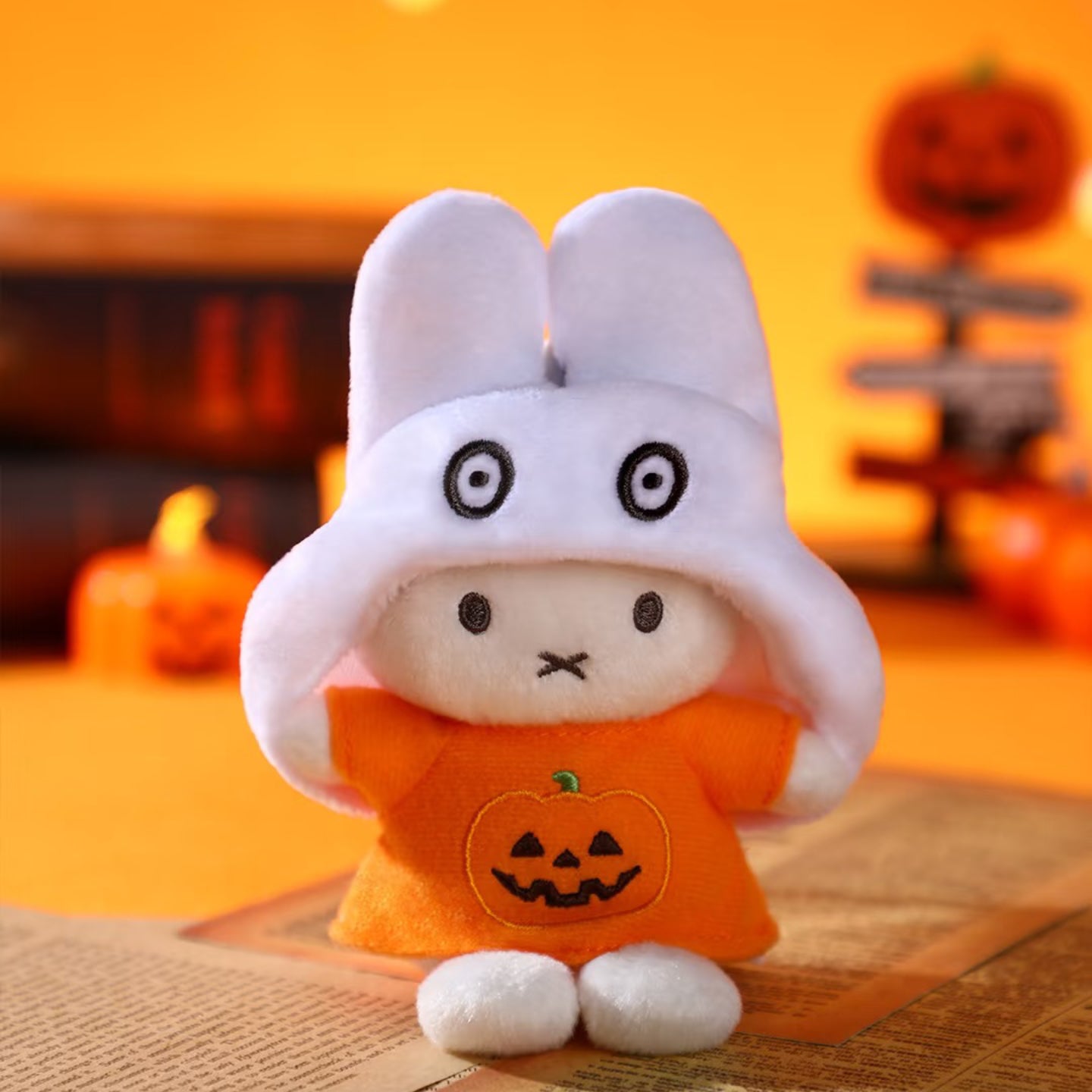 Halloween Miffy Plush Key Chain Pendant