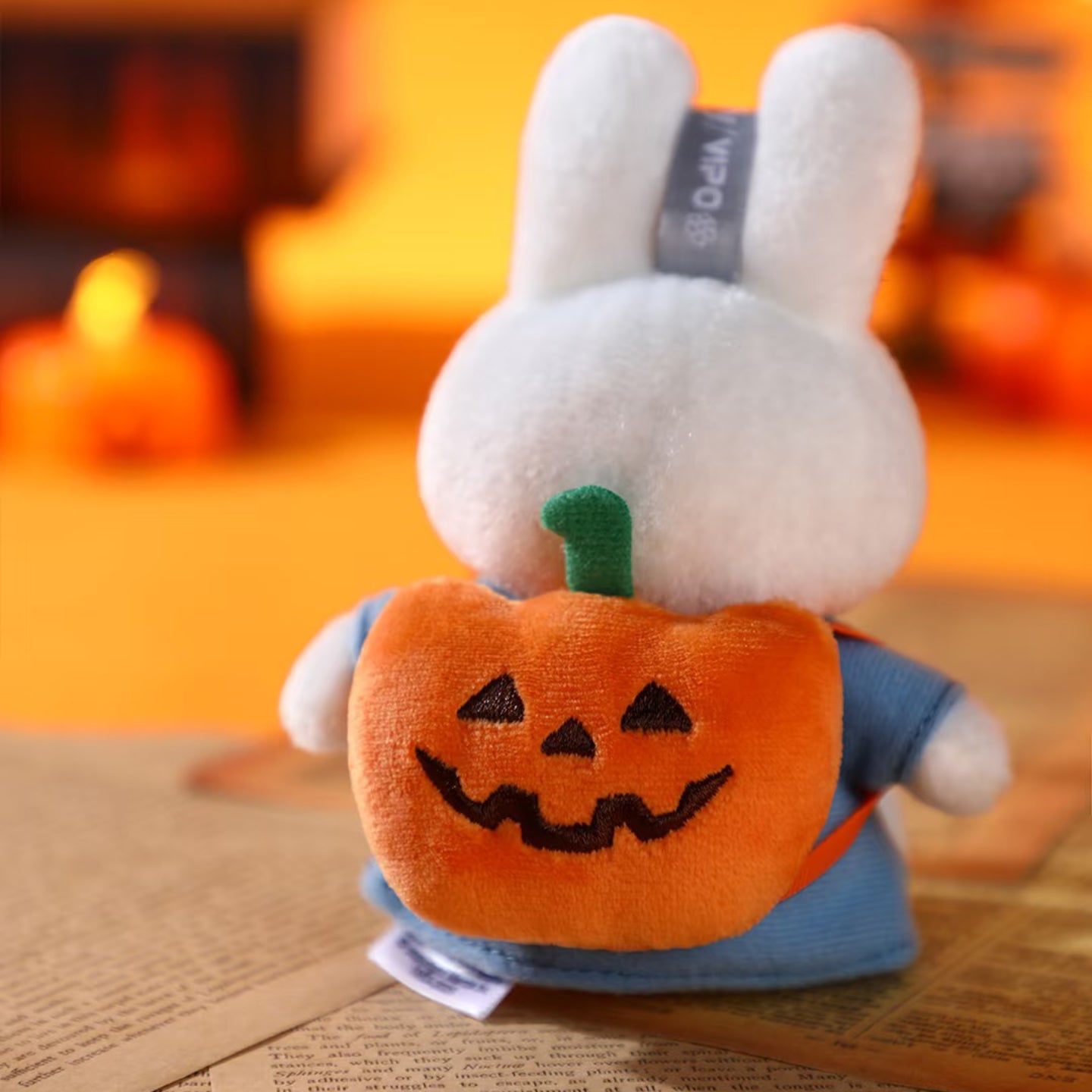 Halloween Miffy Plush Key Chain Pendant
