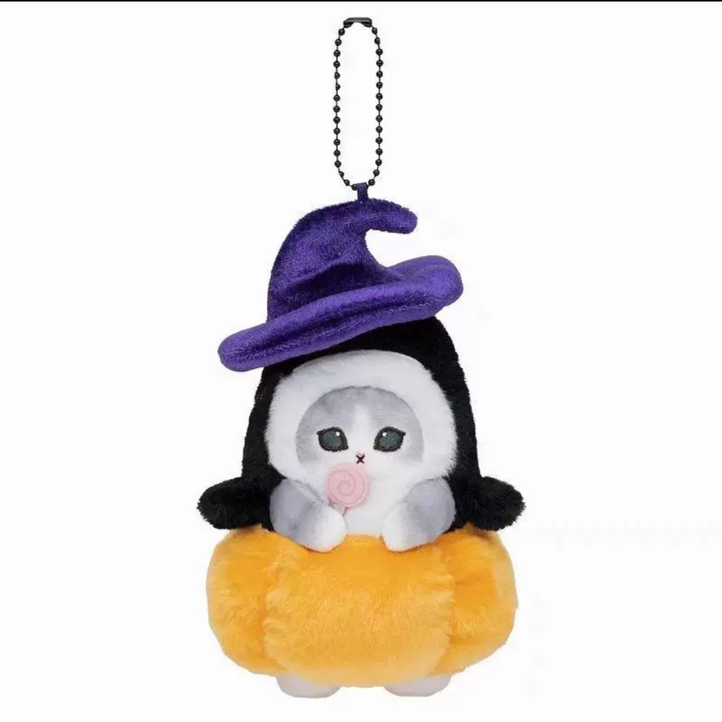 Halloween Pumpkin x Mofusand Plush Pendant