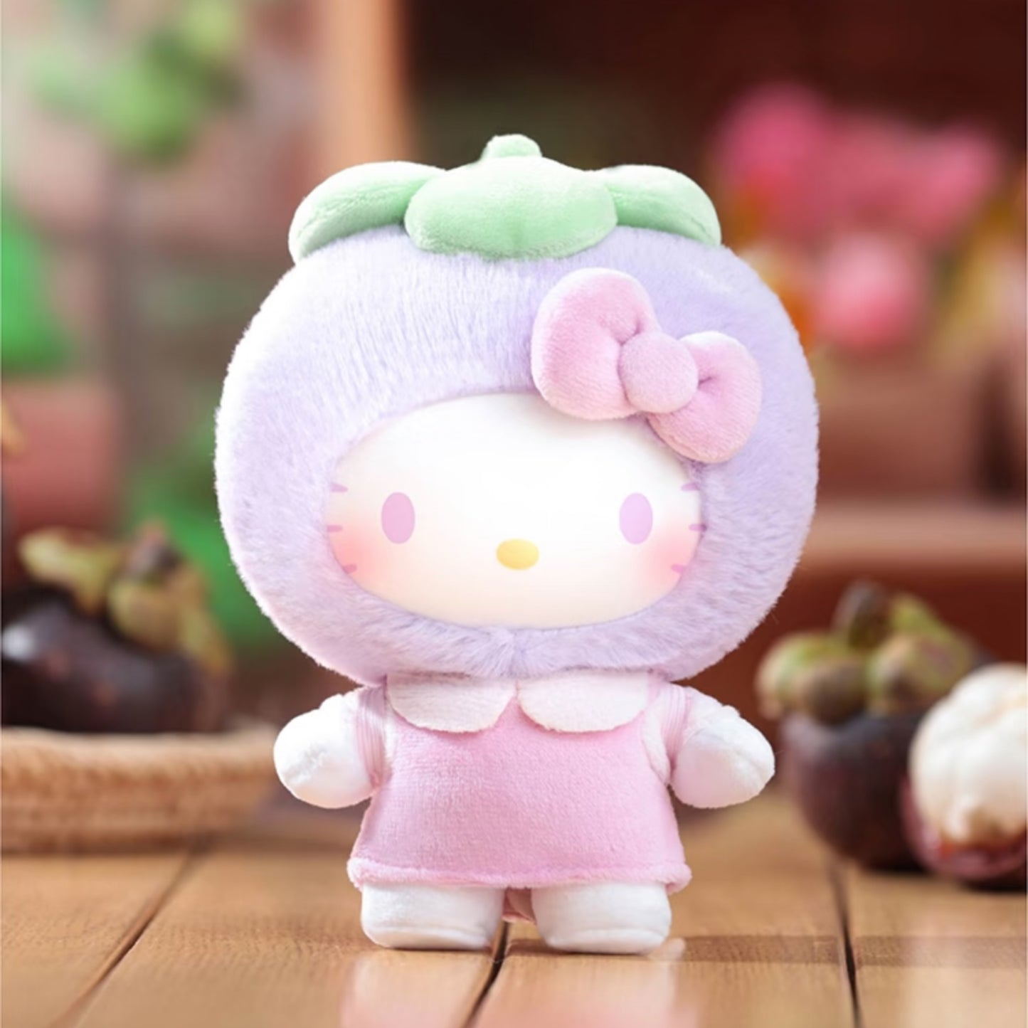 【Discount】Hello Kitty Fruity Paradise Series Plush Pendant
