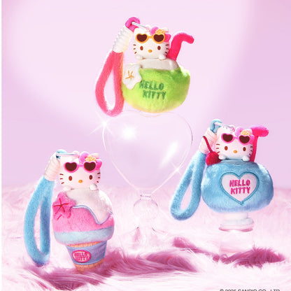 Hello Kitty Summer Holiday Series Plush Pendant
