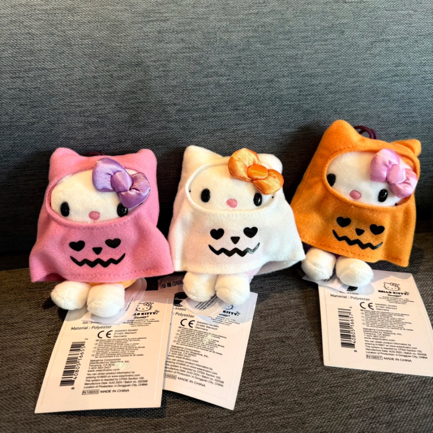 Hello Kitty Halloween Plush Hong Kong Limited