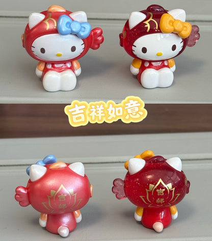 【3bags】Sanrio Hello Kitty Koi Fish Mini Bean Blind Bag