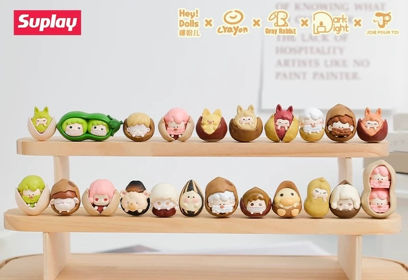 HeyDolls Happy Nut Mini Bean Series Blind Bag