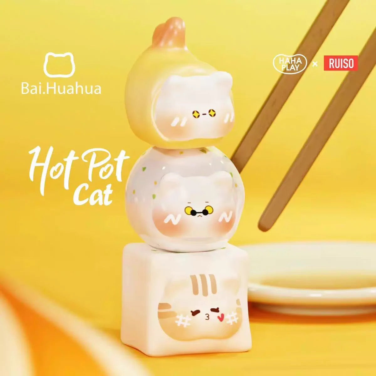 Hot Pot Cat Mini Bean Series Blind Bag