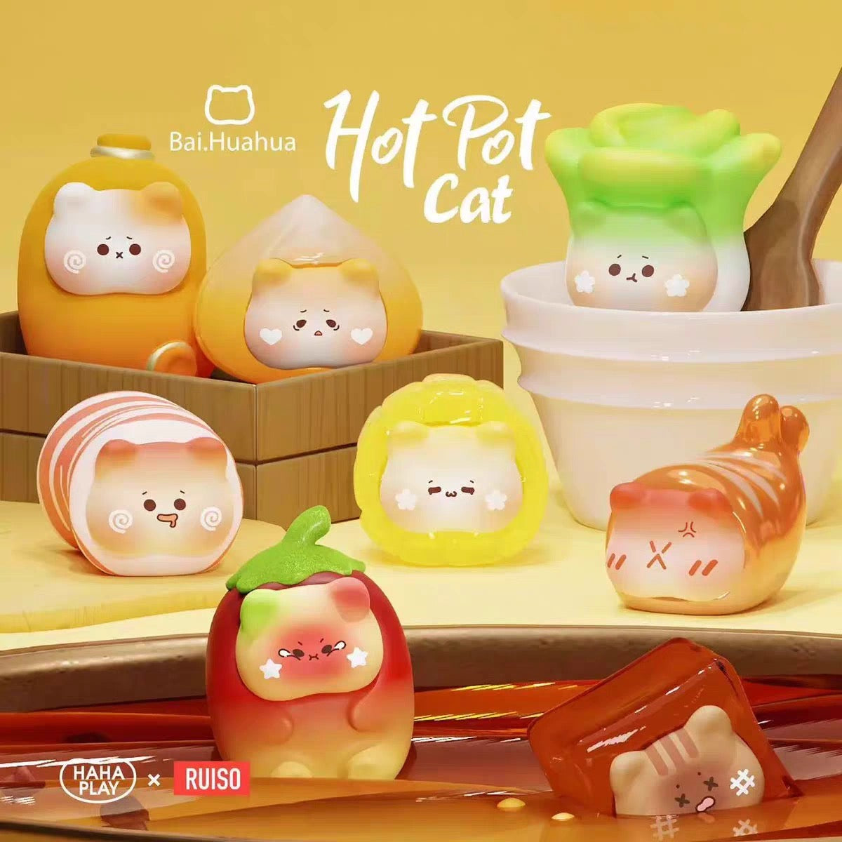 Hot Pot Cat Mini Bean Series Blind Bag