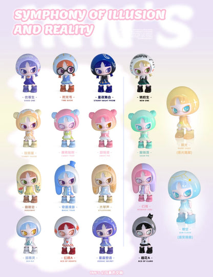 【1bag*4pcs】Inn's Symphony of Illusion and Reality Mini Bean Series Blind Bag