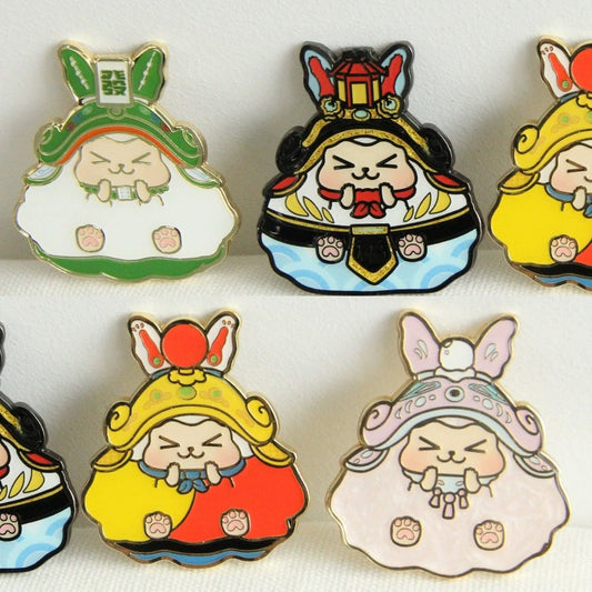 KiKi Bunny Year's Badge Series Blind Box