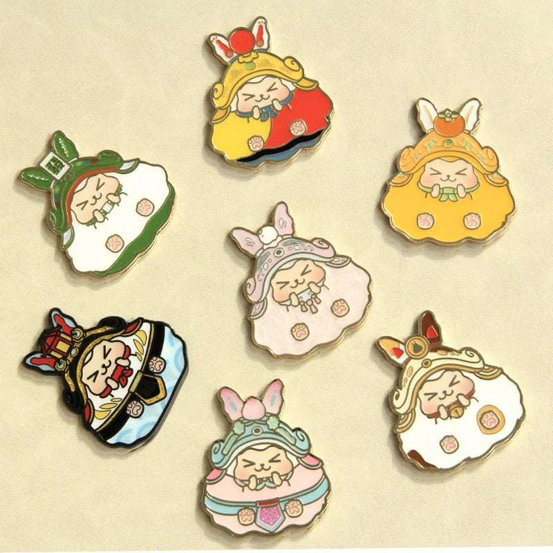 KiKi Bunny Year's Badge Series Blind Box