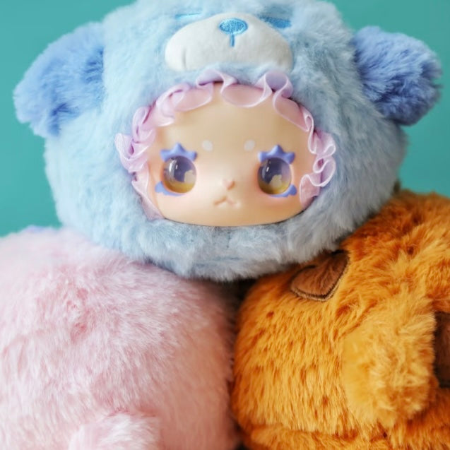 LOVELY EMMA RUARUA ZOO Vinyl Face Plush Keychain Series