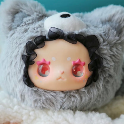 LOVELY EMMA RUARUA ZOO Vinyl Face Plush Keychain Series