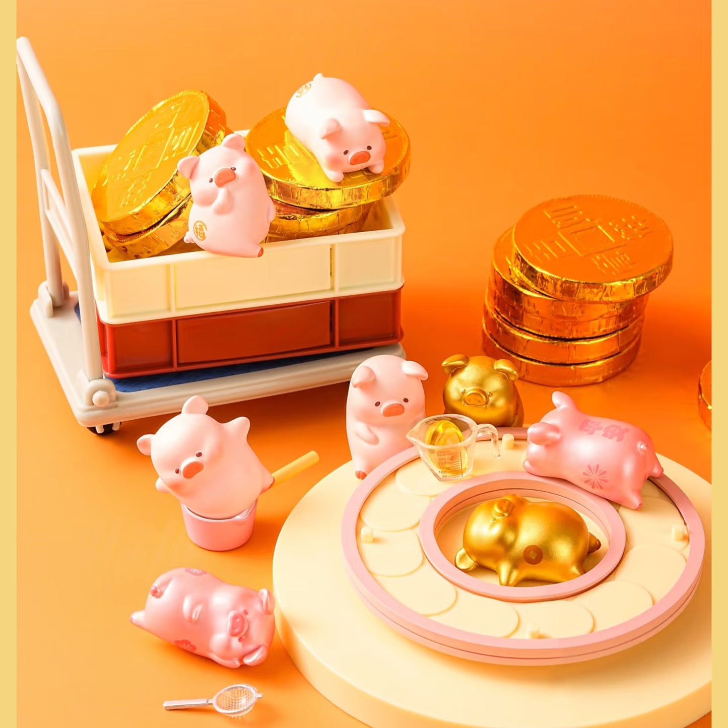 LULU the Piggy Good Fortune Mini Bean Series Blind Bag