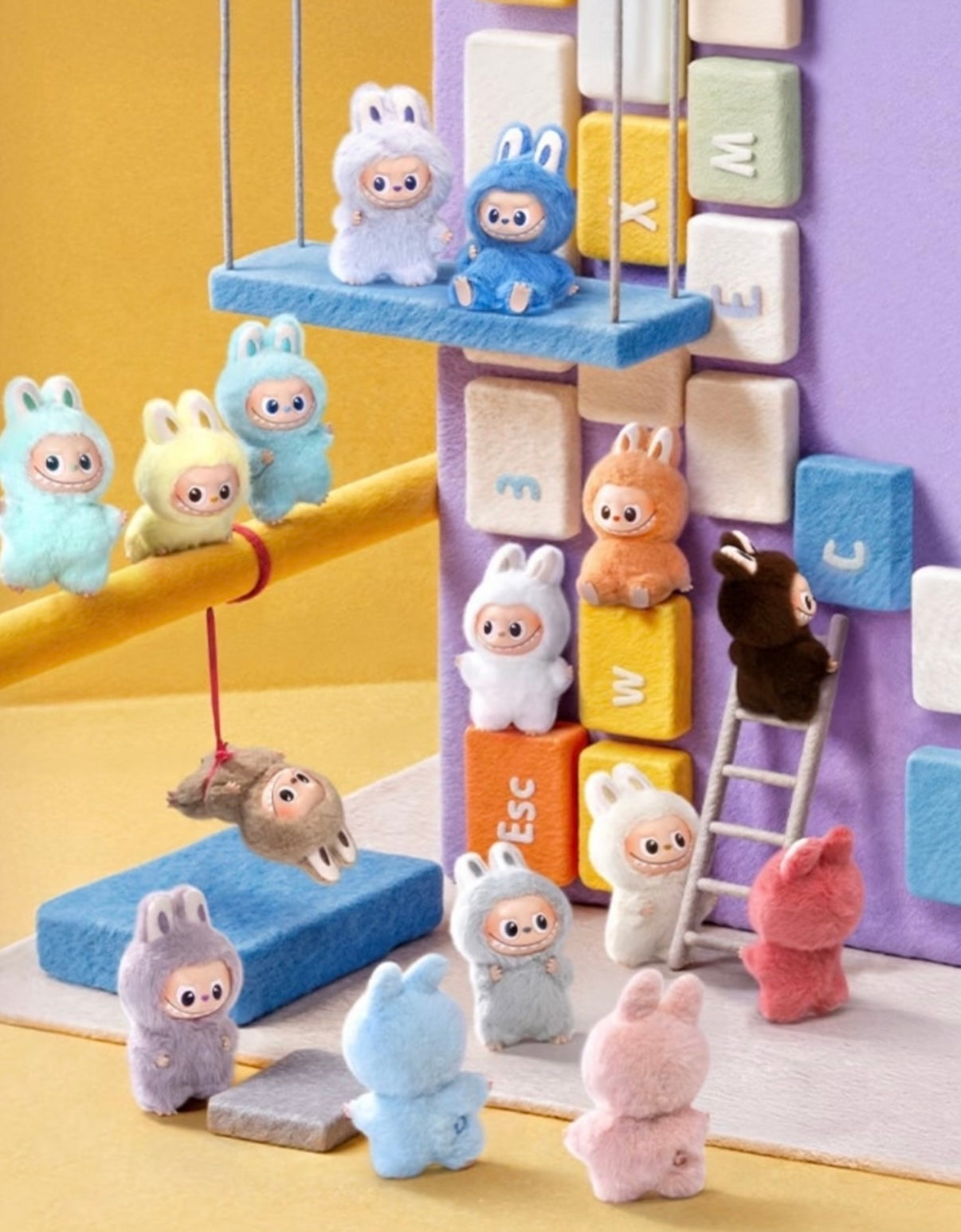 Labubu V4 Plush Series Blind Box