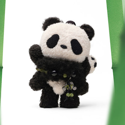 Lady Panda Plush Skullpanda Hanging Card