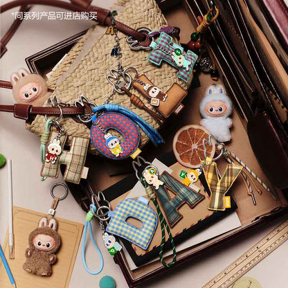 The Monster Labubu Letter Pendant Pin for Love Series Blind Box