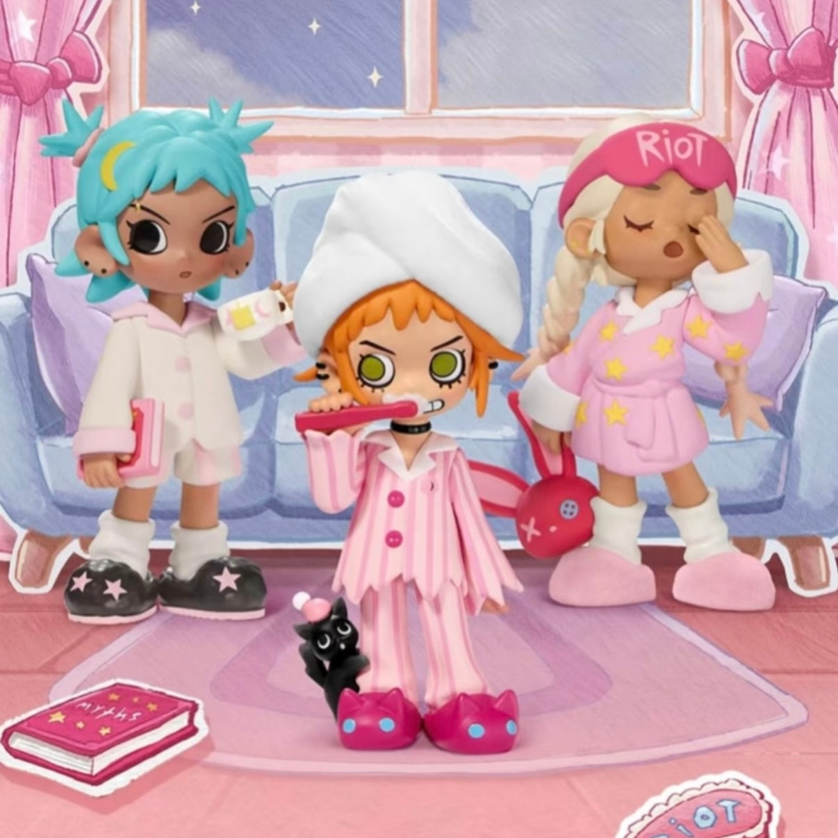 Lil Peach Riot Sleep Over Series Blind Box