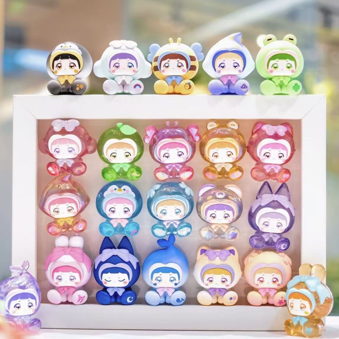 【4boxes】Lili Makeup Diary Mini Bean Series Blind Box