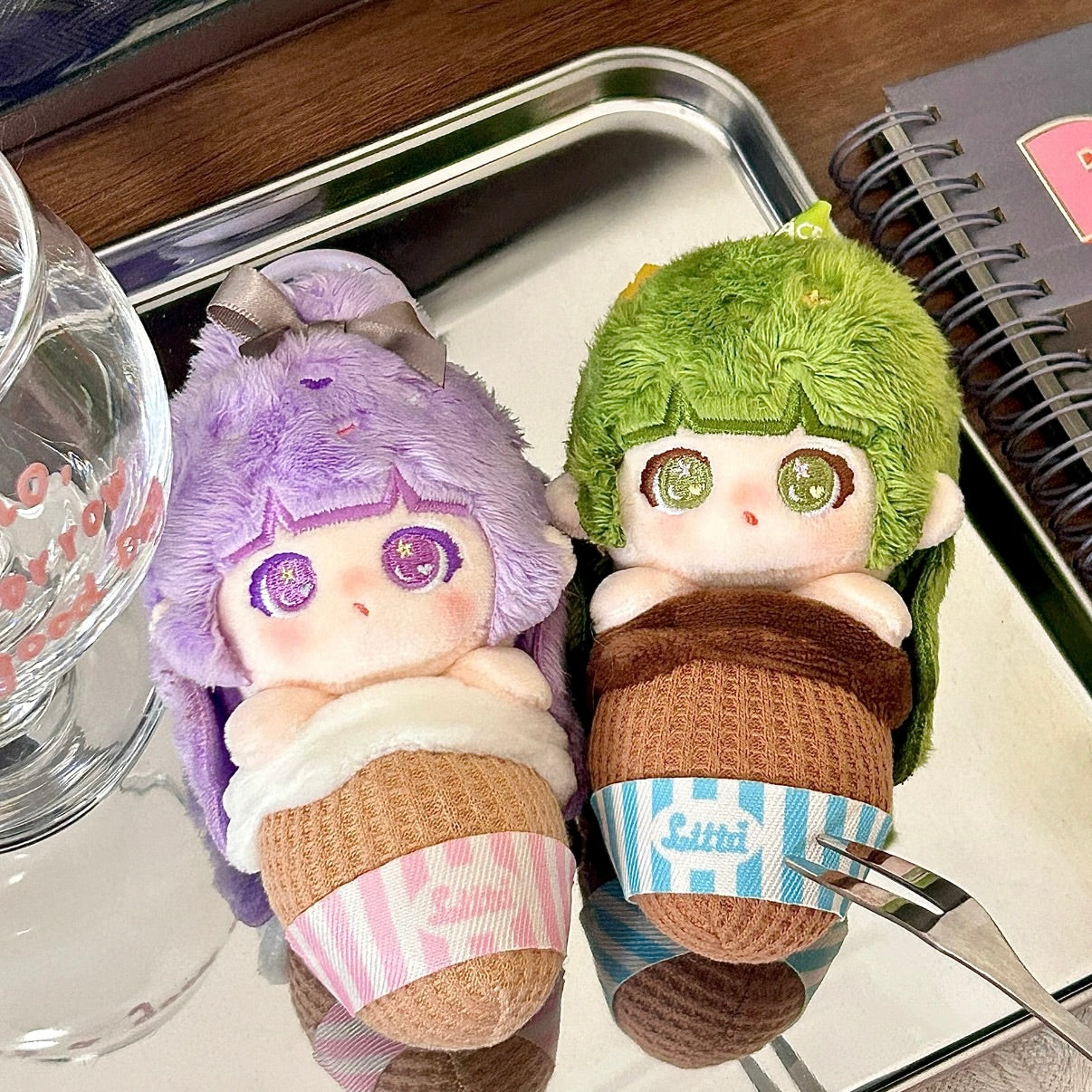 Liita Rainbow Cone Series Plush Keychain Blind Box