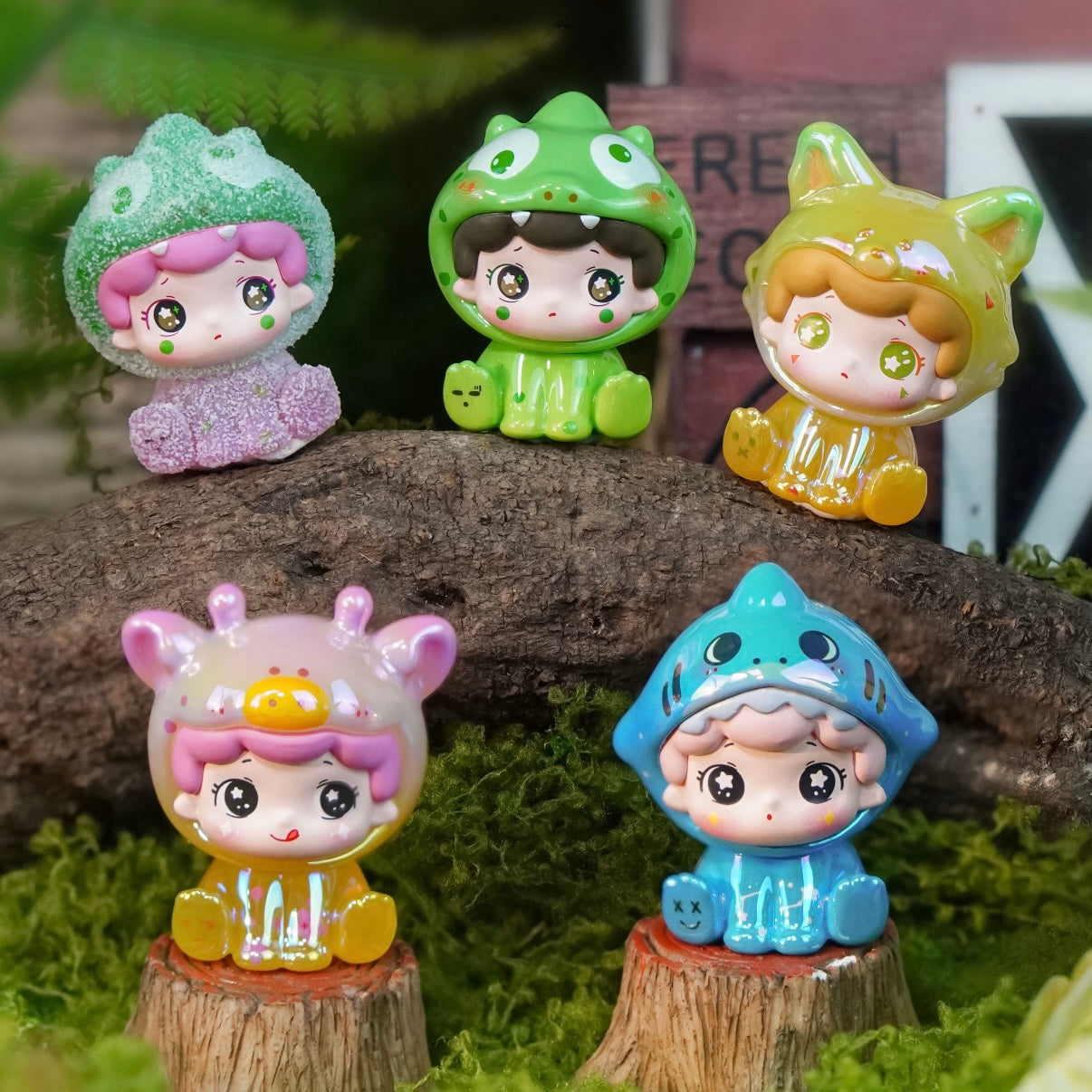Little Bear Forest Wonderland City Series MIni Bean Blind Box