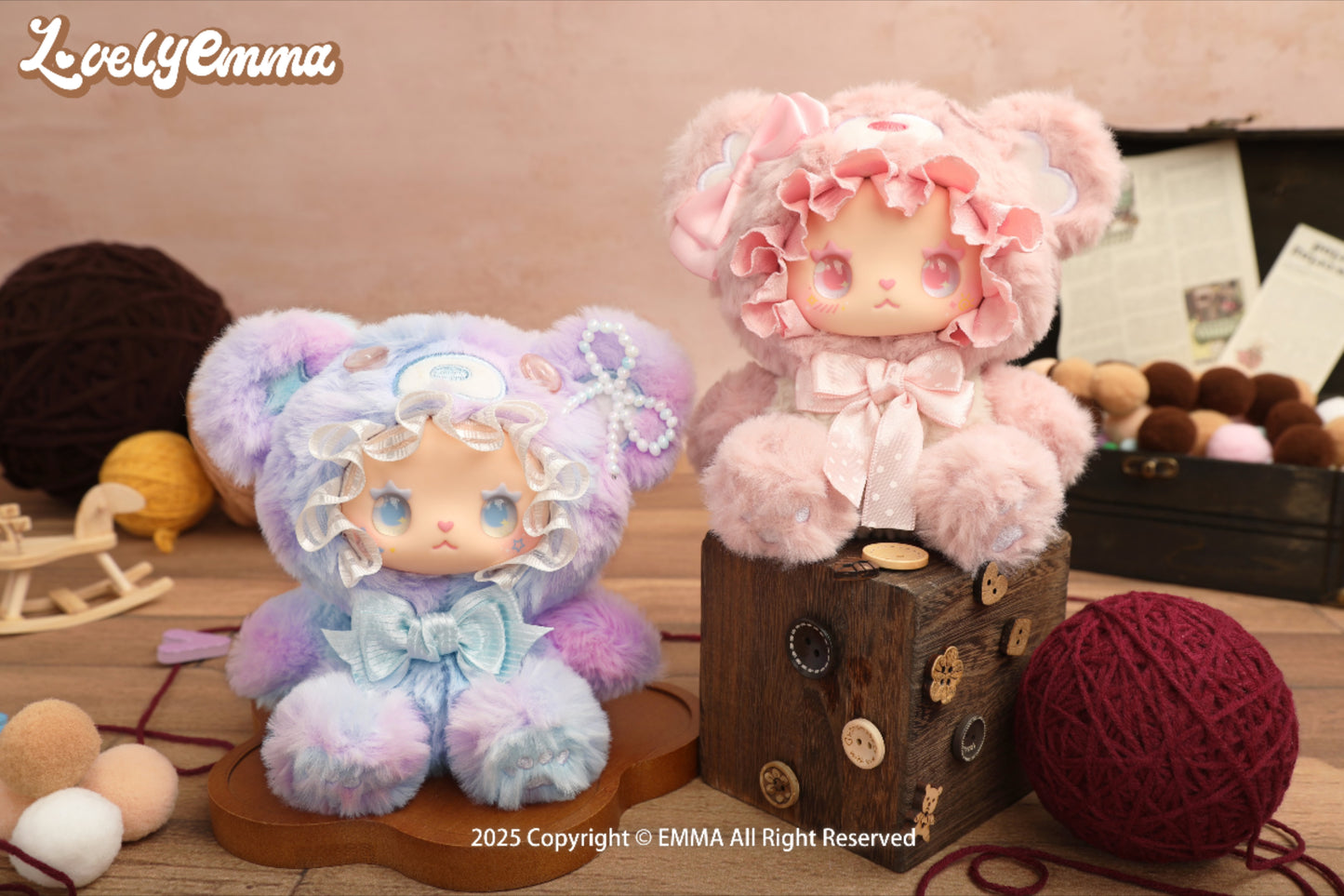 Lovely Emma Bear Alliance Series Plush Series Blind Box