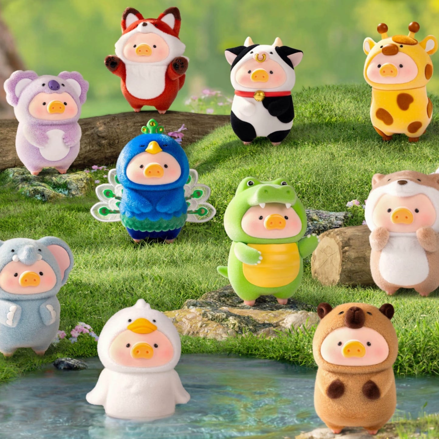 LuLu the Piggy Animal Party Series Blind Box
