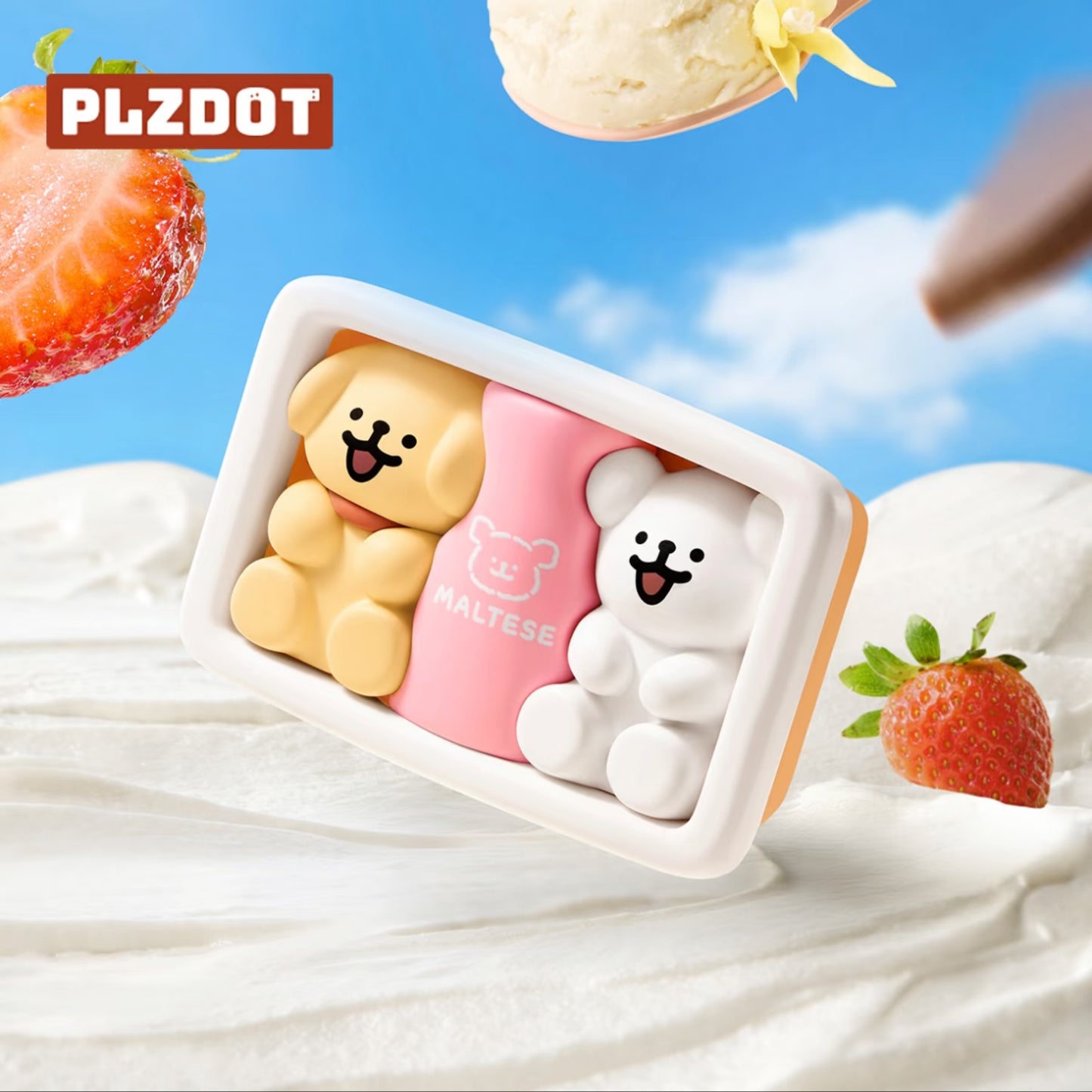 Maltese Summer Ice Cream Series Mini