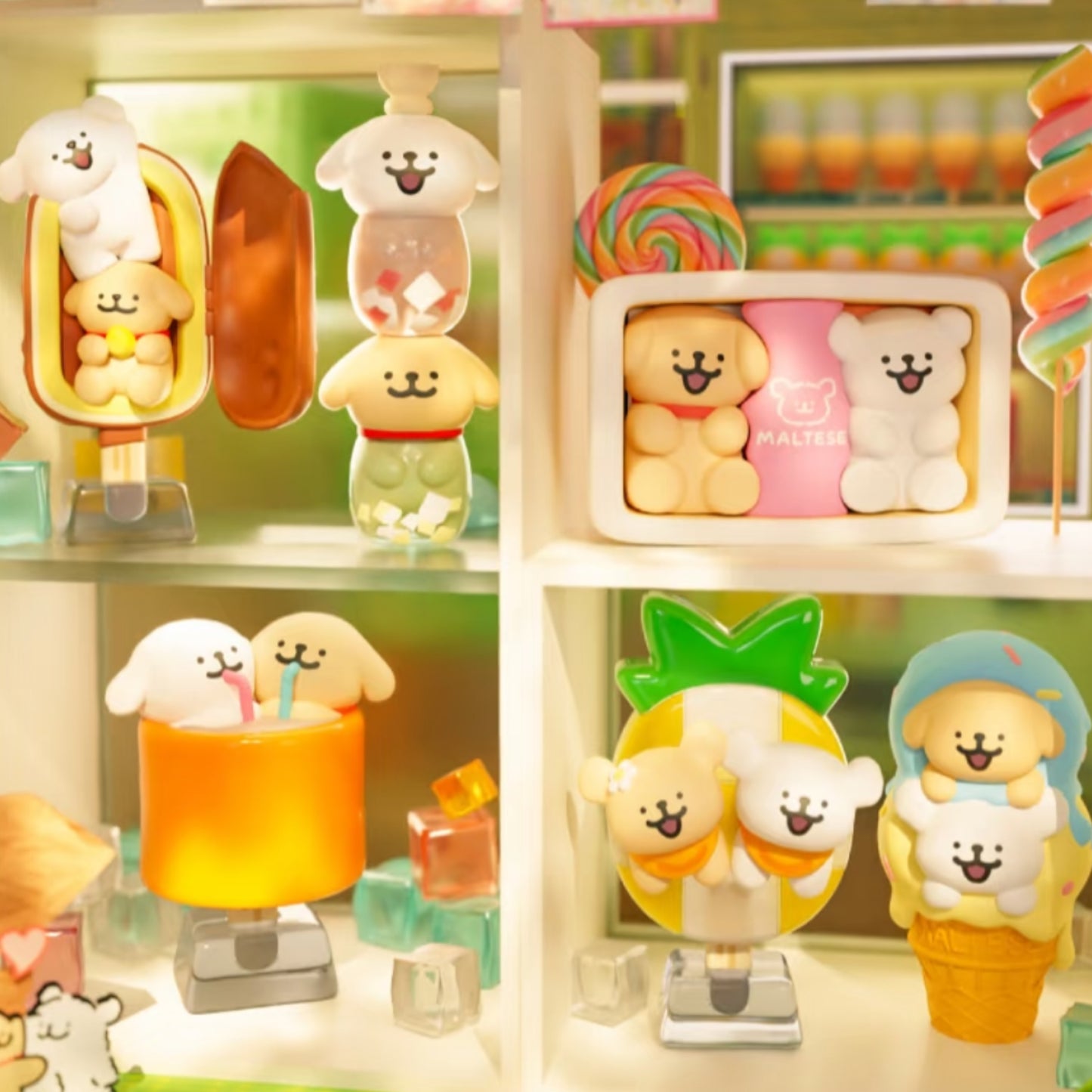 Maltese Summer Ice Cream Series Mini