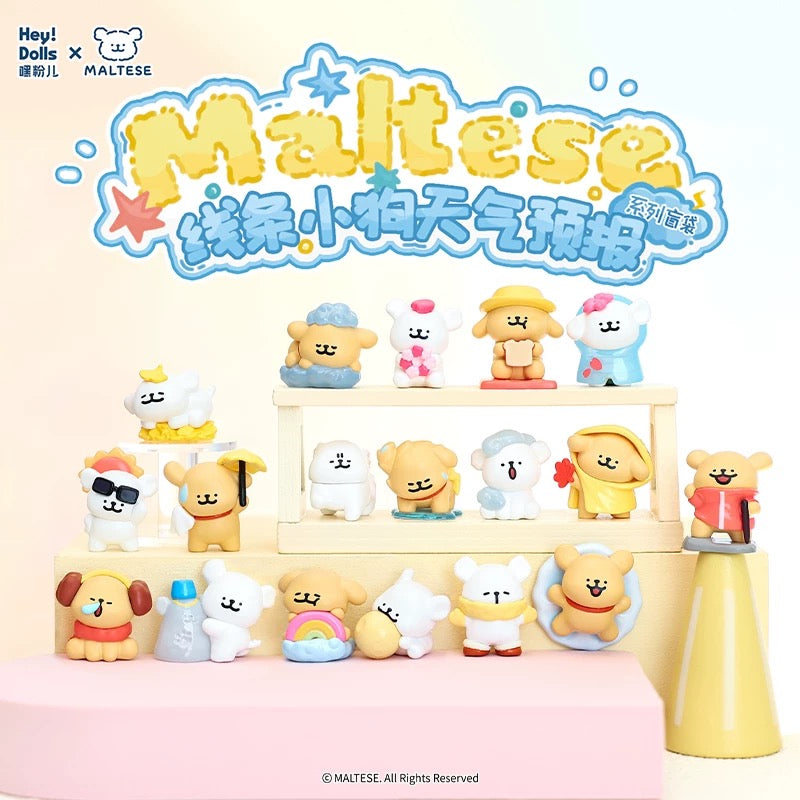 Maltese Weather Forecast Series Mini Bean