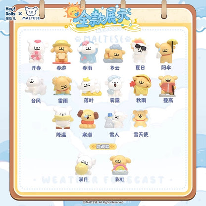 Maltese Weather Forecast Series Mini Bean